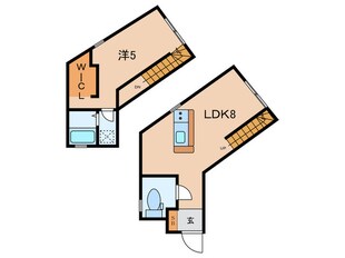 LeGioie築地口駅前の物件間取画像